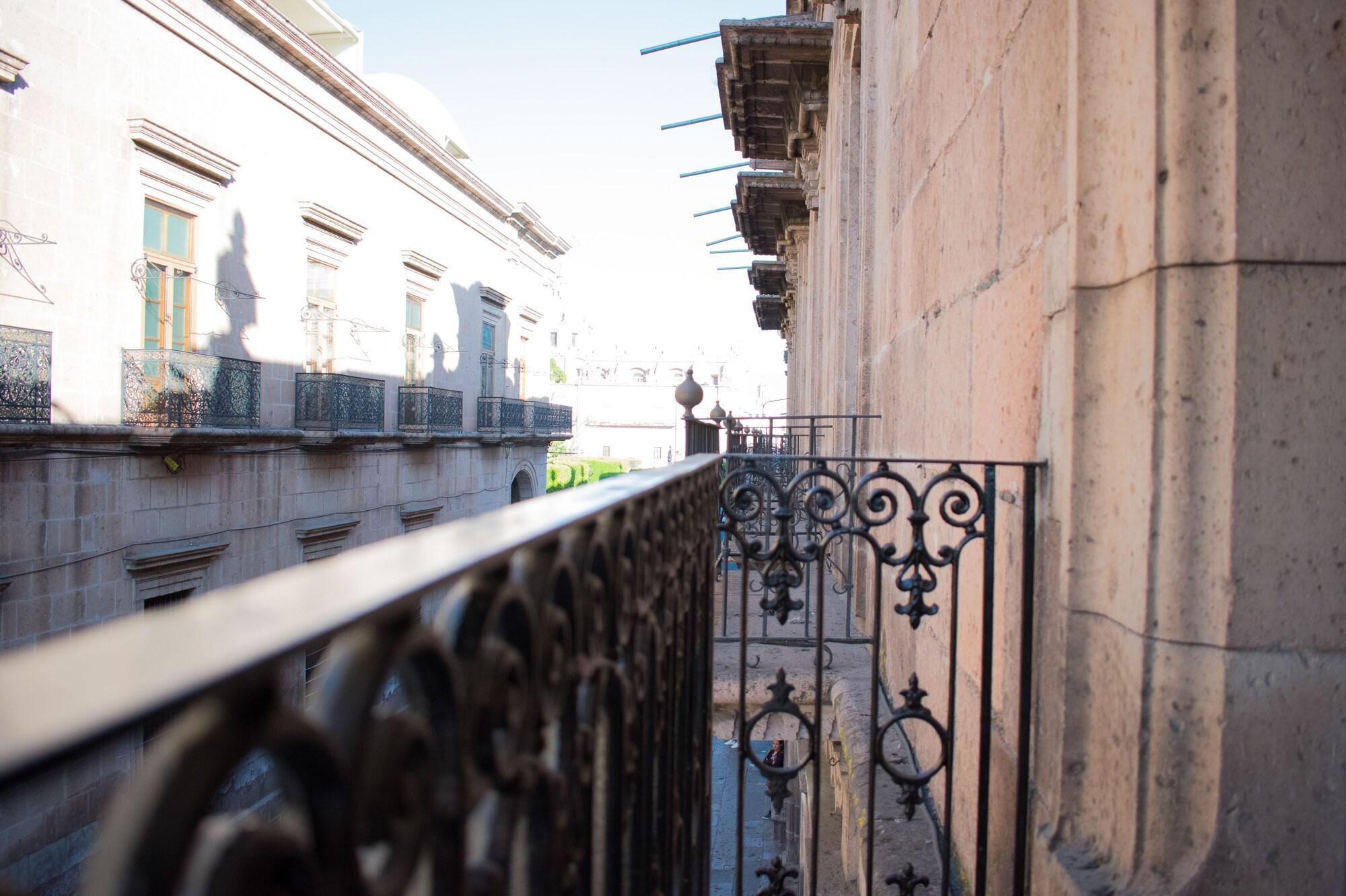 Hotel Historia Morelia Exterior foto